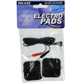 Zeus Deluxe Silicone Black Electro Pads - Image 3