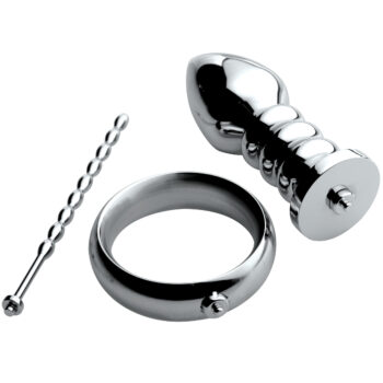 Zeus Deluxe Series Voltaic For Him Stainless Steel Male E-stim Kit - Image 2